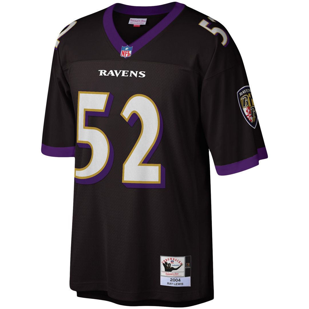 Baltimore Ravens Ray Lewis Mitchell & Ness Black Legacy product image 2