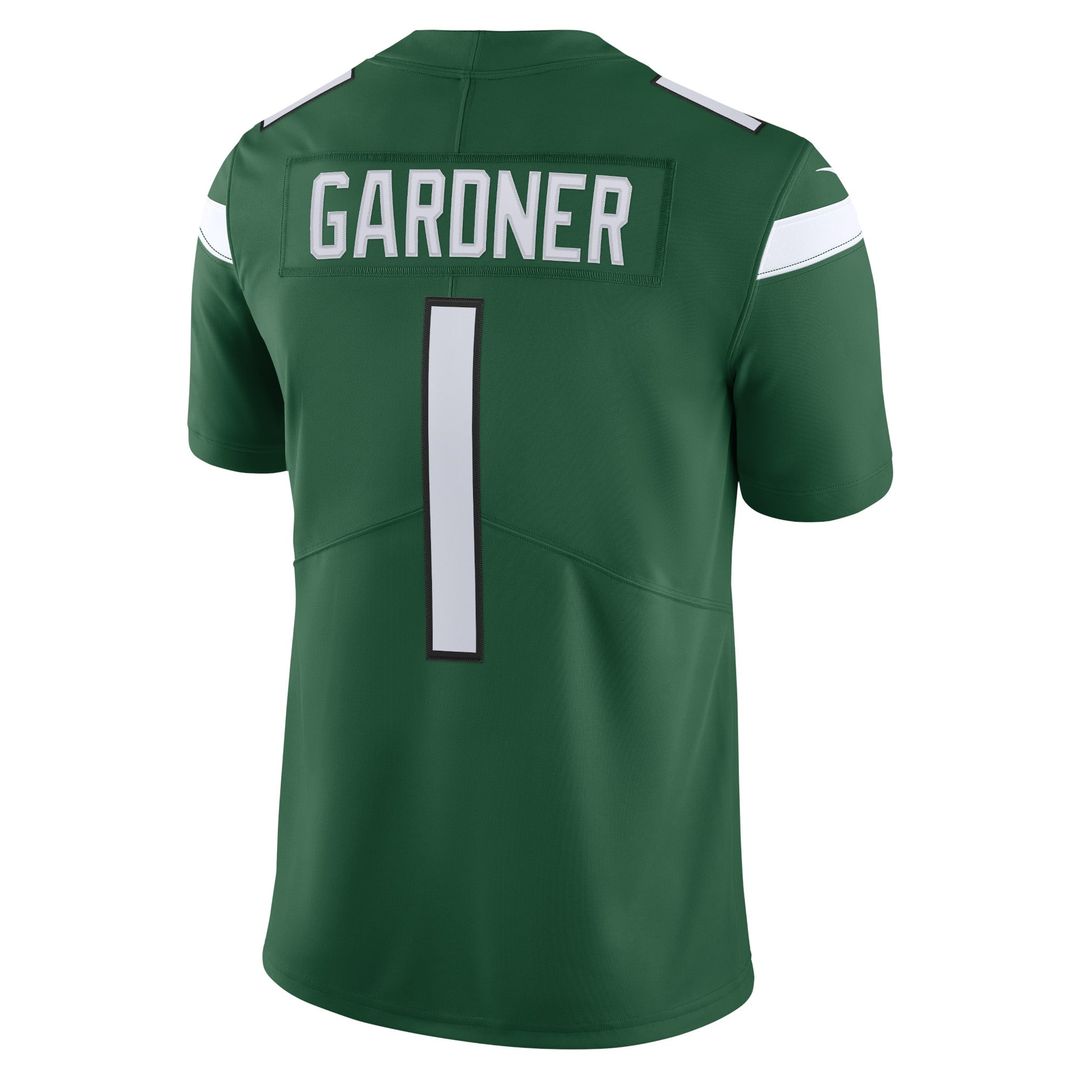 New York Jets Ahmad Sauce Gardner Nike Green Vapor Limited product image 3