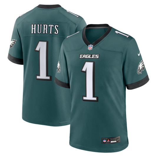 Philadelphia Eagles Jalen Hurts Nike Midnight Green Game product image 1