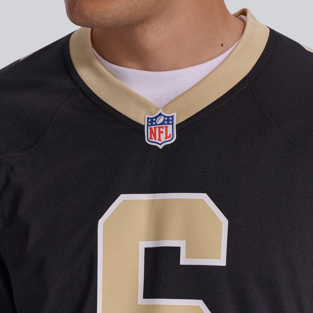 New Orleans Saints Tyler Shough Nike Gold Alternate Game product image 14