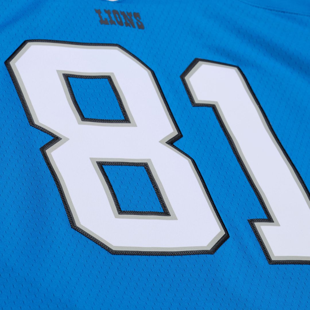 Detroit Lions Calvin Johnson Mitchell & Ness Blue 2007 product image 5