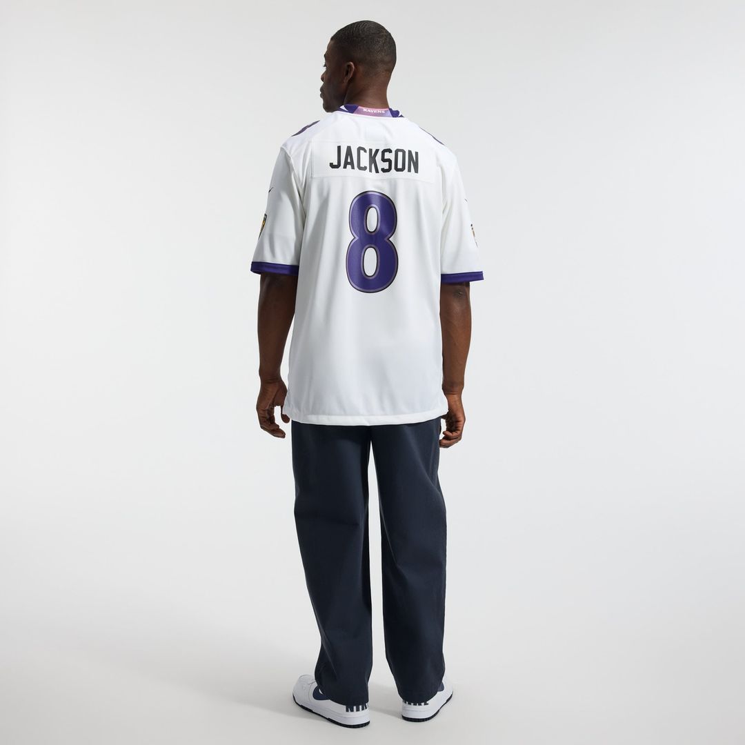 Baltimore Ravens Lamar Jackson Nike Black Alternate Game product image 14