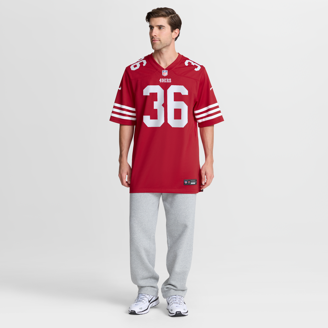 San Francisco 49ers Marques Sigle Nike Scarlet Game Jersey product image 7