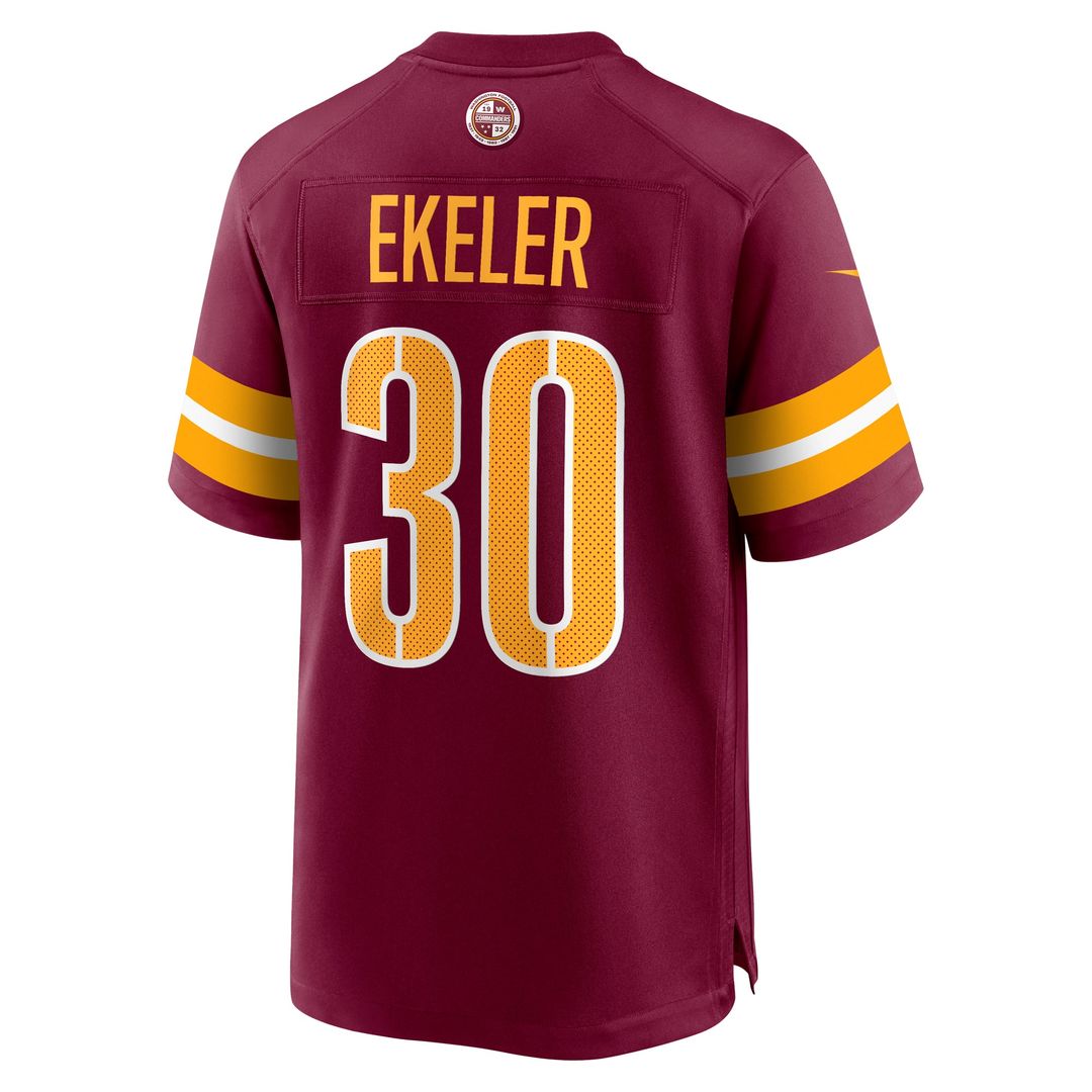 Washington Commanders Austin Ekeler Nike Burgundy Game product image 9