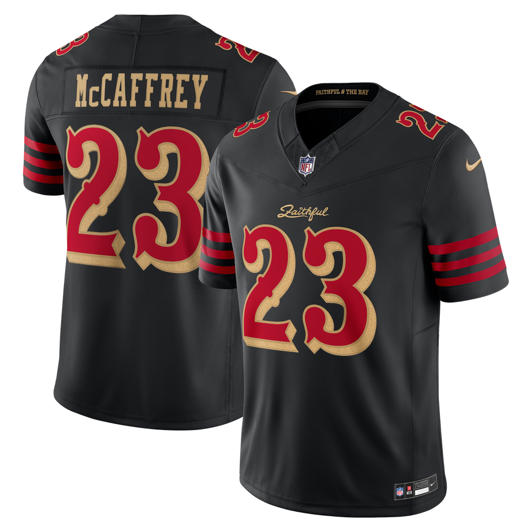 San Francisco 49ers Christian McCaffrey Nike Black product image 1