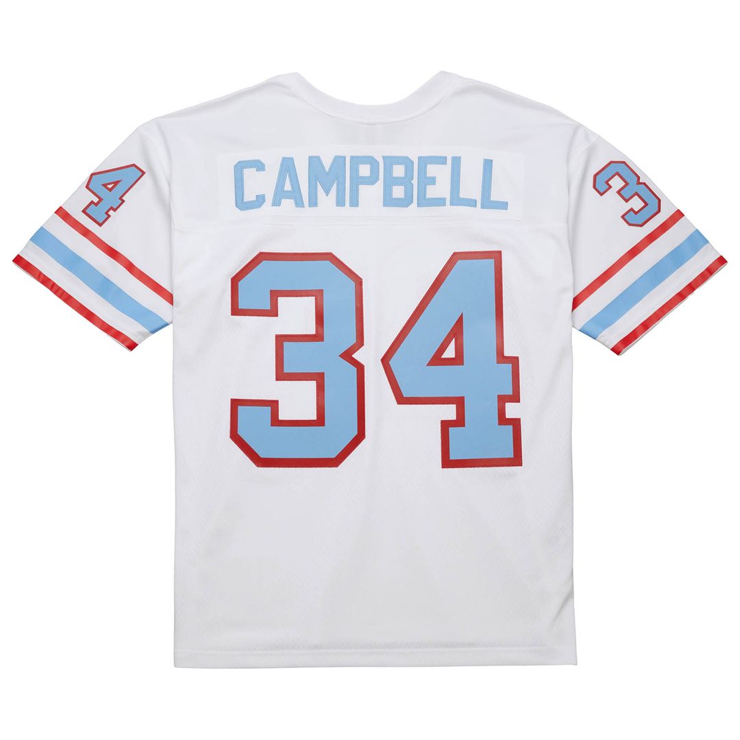 Houston Oilers Earl Campbell Mitchell & Ness White 1979 product image 3