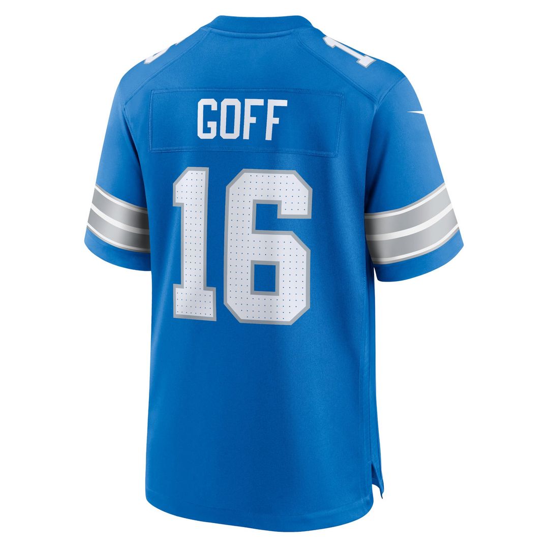 Detroit Lions Jared Goff Nike Blue Game Jersey product image 20