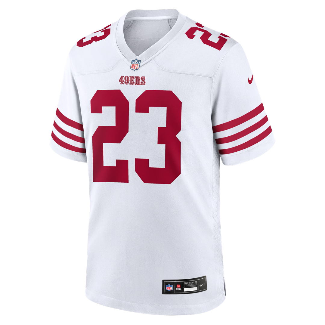 San Francisco 49ers Christian McCaffrey Nike White Game product image 18