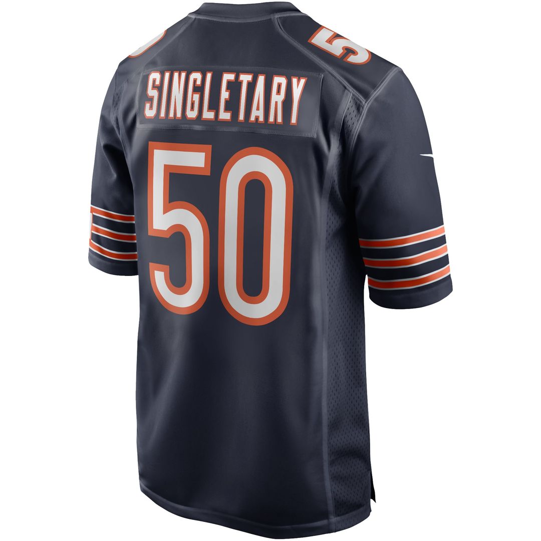 Chicago Bears Mike Singletary Nike Navy Retired Player Game product image 3