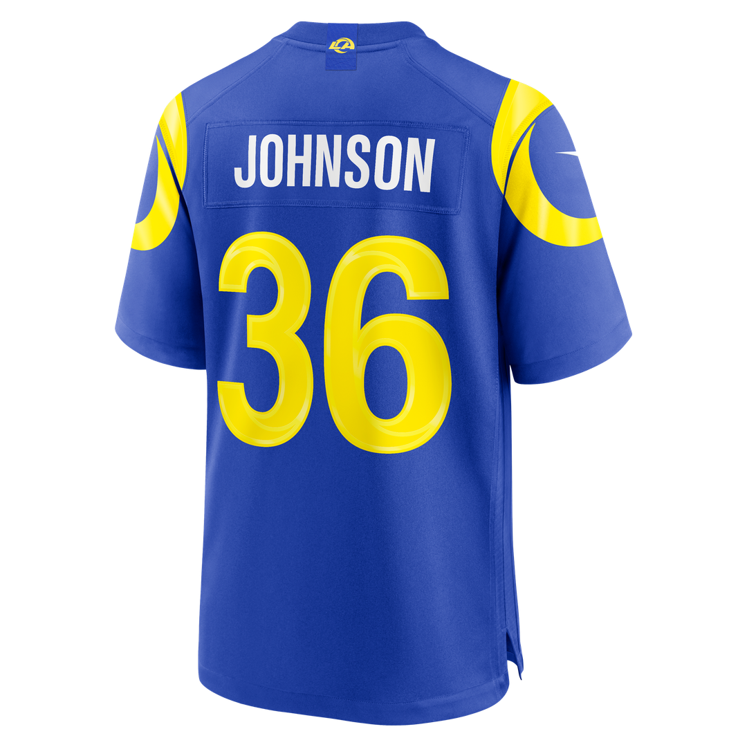 Los Angeles Rams Alex Johnson Nike Royal Game Jersey product image 3