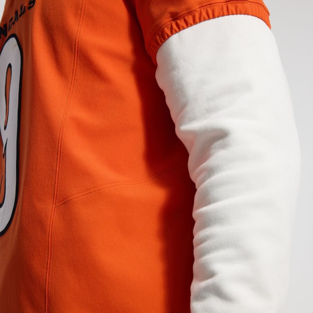 Cincinnati Bengals Joe Burrow Nike Orange Team Vapor FUSE product image 13