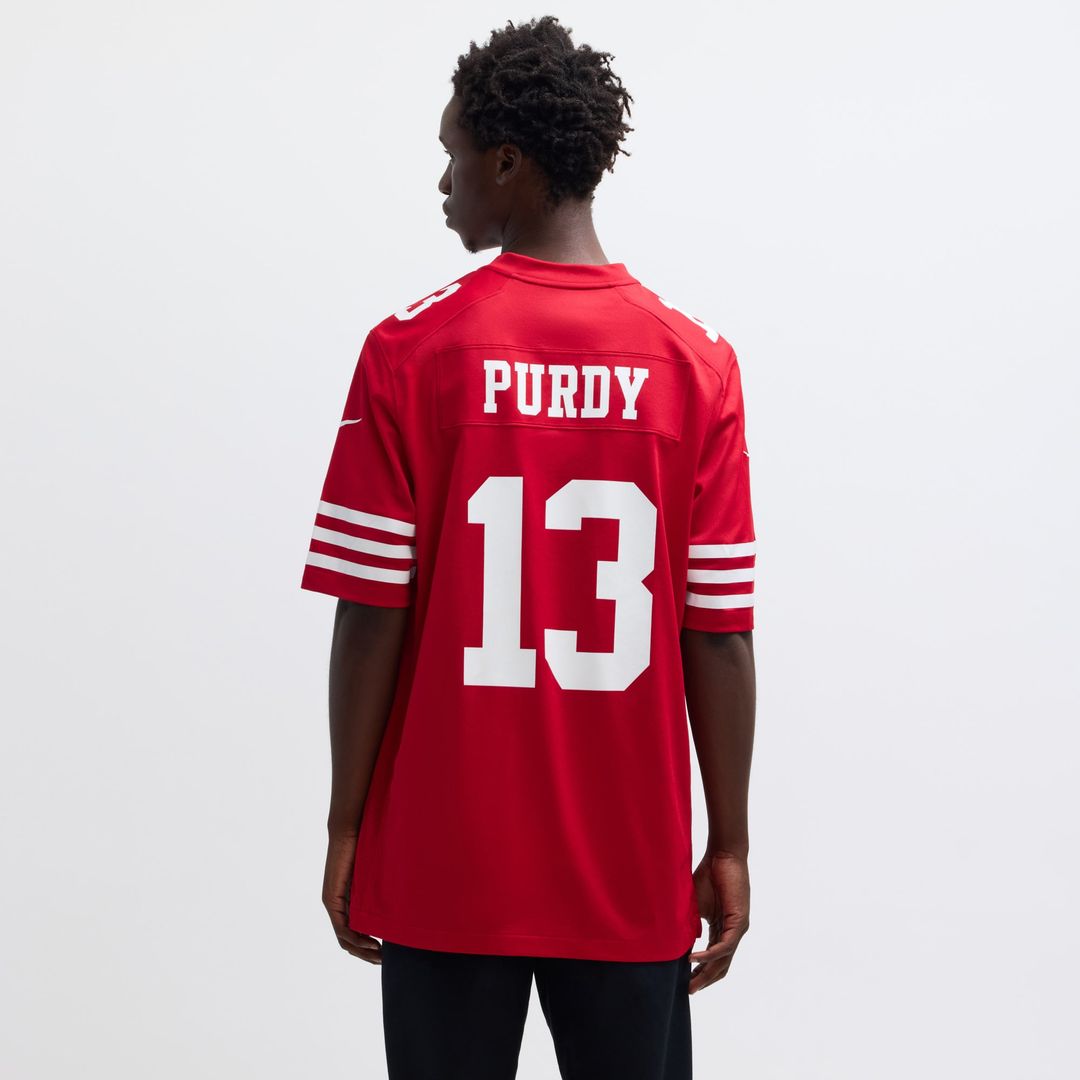 San Francisco 49ers Brock Purdy Nike Scarlet Game Jersey product image 15