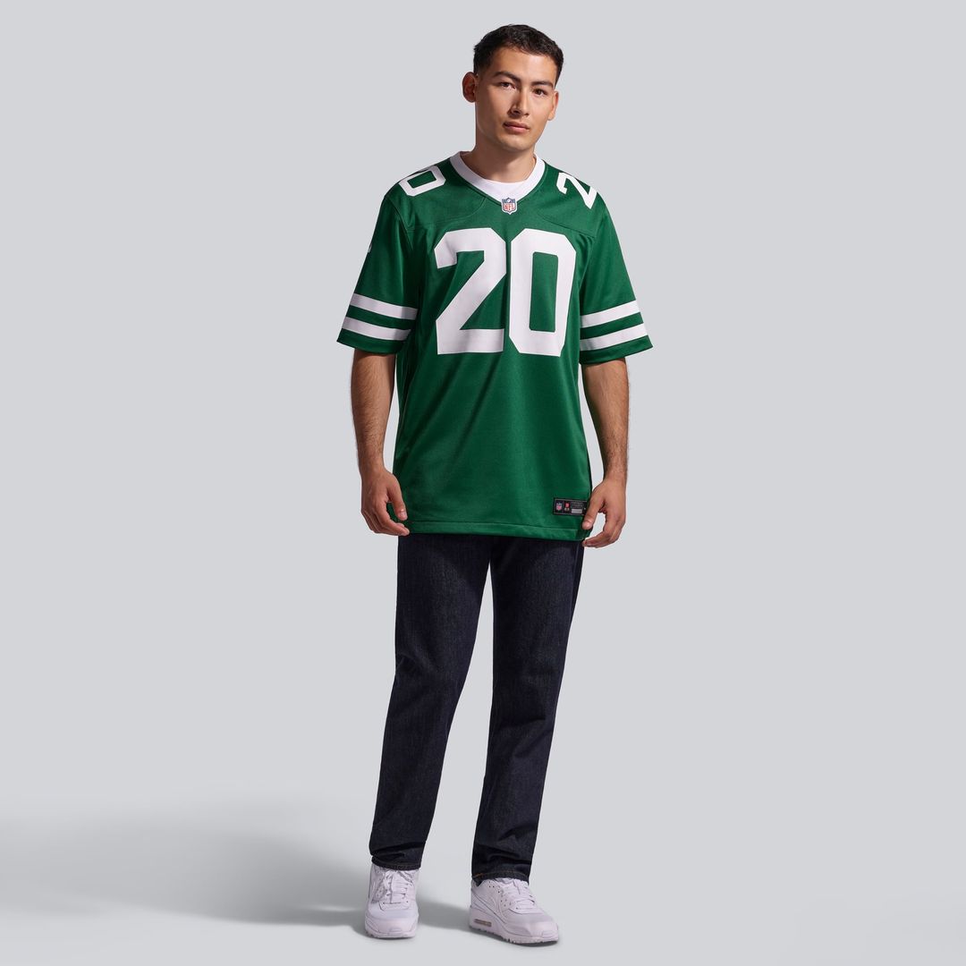 New York Jets Breece Hall Nike Legacy White Game Jersey product image 10