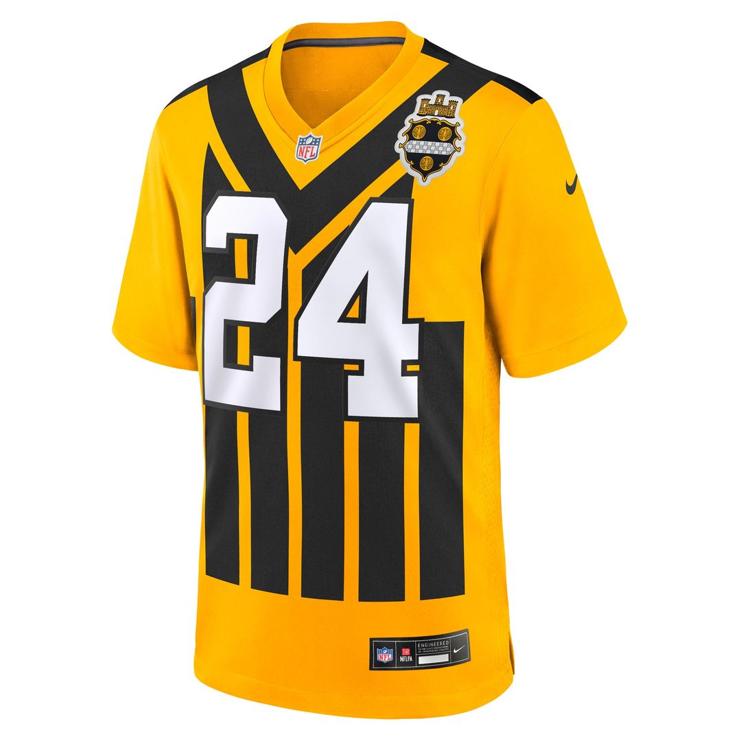 Pittsburgh Steelers Joey Porter Jr. Nike Gold Alternate product image 2