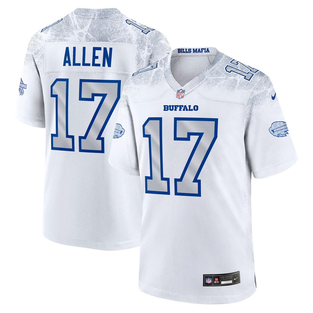 Buffalo Bills Josh Allen Nike White Rivalries Collection product image 1