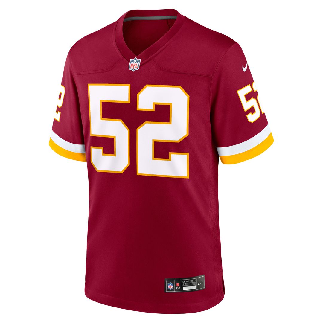 Washington Commanders Sonny Styles Nike Burgundy Game Jersey product image 2
