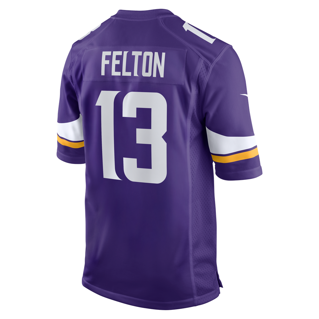 Minnesota Vikings Tai Felton Nike Purple Game Jersey product image 3