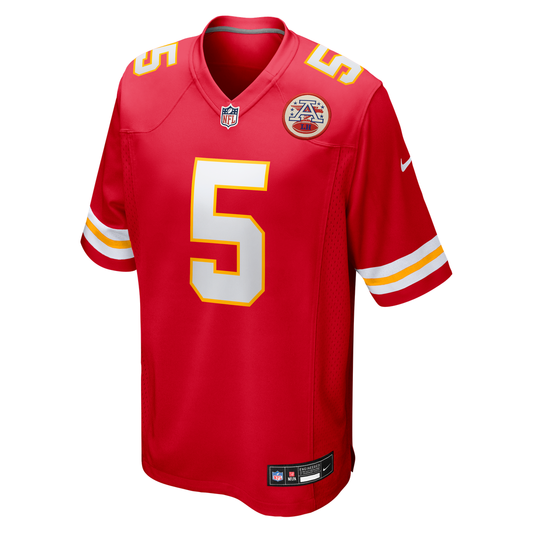 Kansas City Chiefs Mansoor Delane Nike Red Game Jersey product image 10