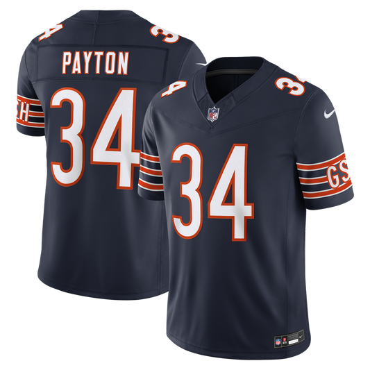 Chicago Bears Walter Payton Nike Navy Vapor FUSE Stitched product image 1