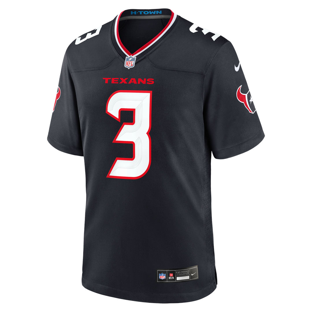 Houston Texans Kamari Lassiter Nike Navy Game Jersey product image 2
