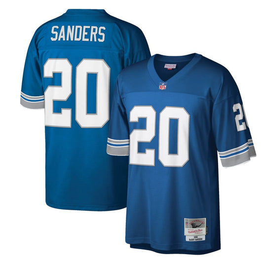 Detroit Lions Barry Sanders Mitchell & Ness Blue Legacy product image 1