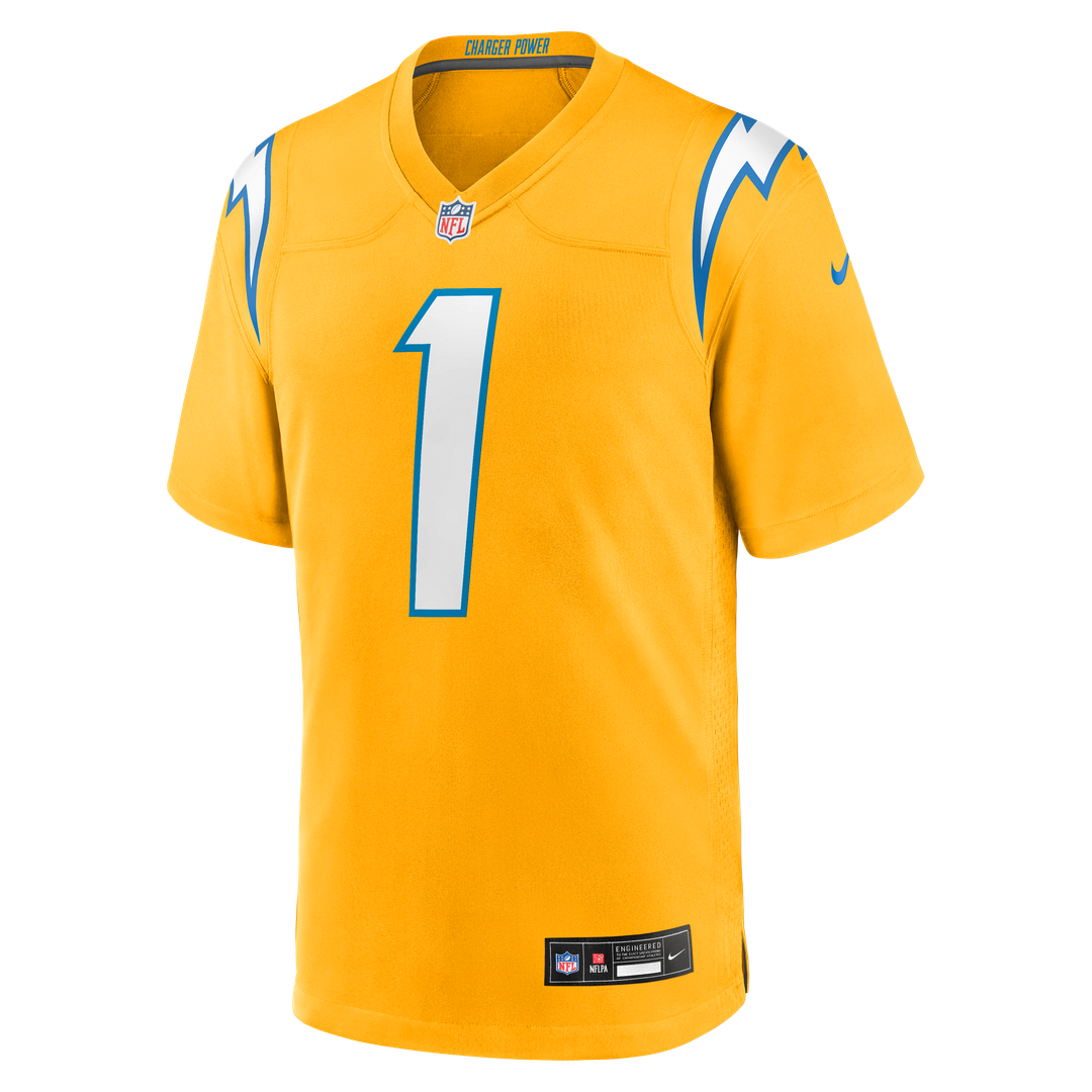 Los Angeles Chargers Quentin Johnston Nike Navy Alternate product image 20