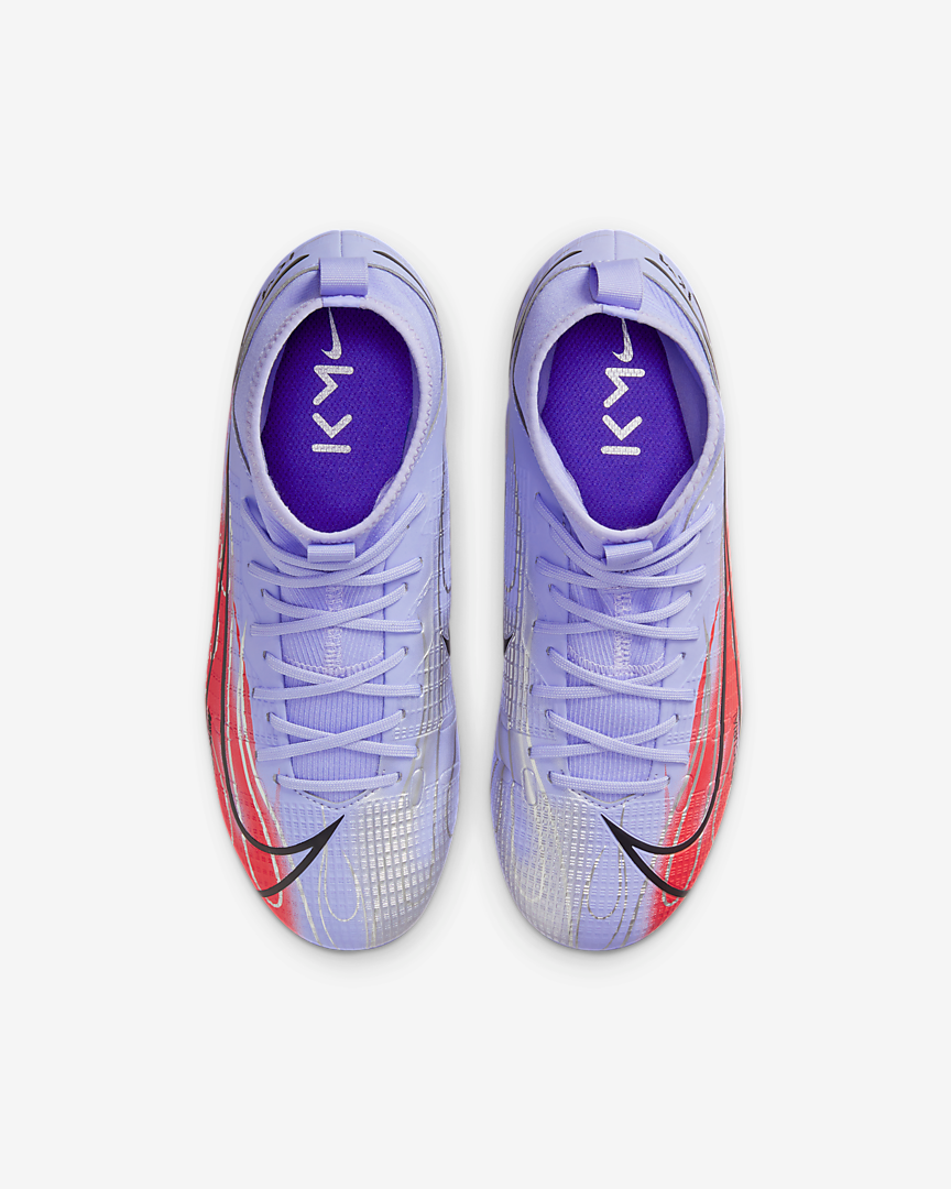 Nike Youth Mercurial Superfly 8 Academy KM MG product image 4, provided for visual reference and product detail review