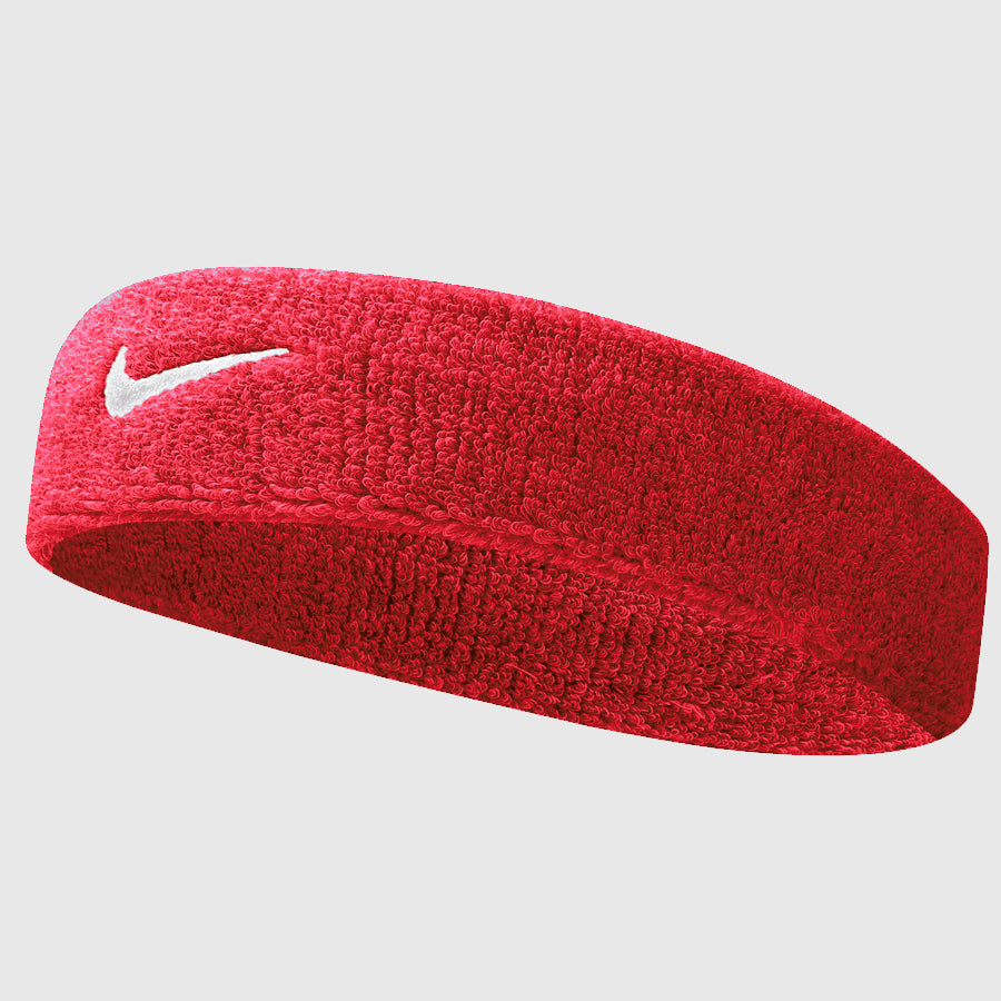 Nike Swoosh Headband Red product image 1, provided for visual reference and product detail review