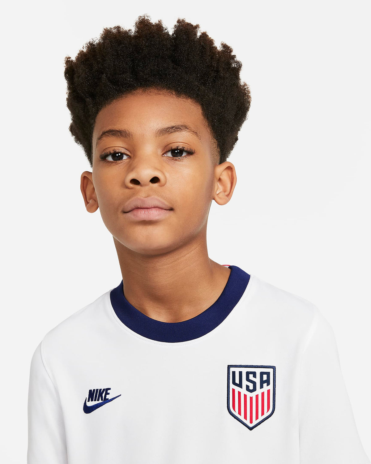 Youth USA Home Jersey 2021 product image 6, provided for visual reference and product detail review