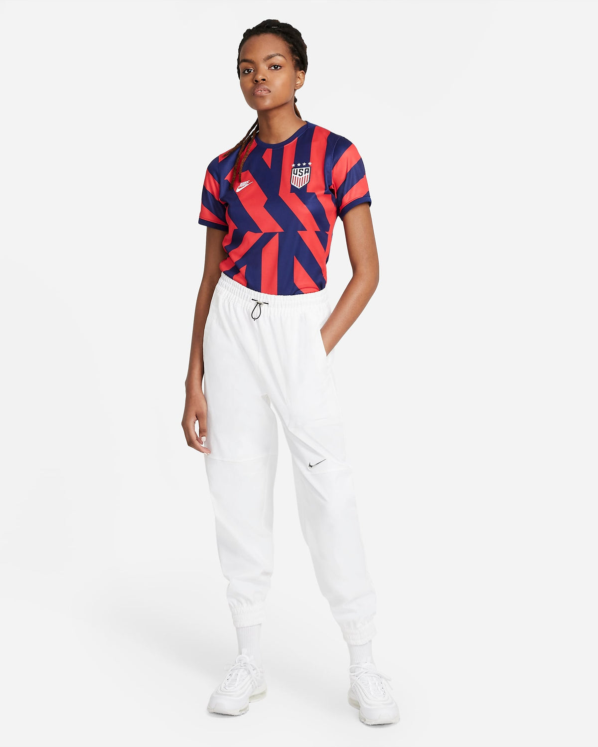 USA Away 4-Star Jersey 2021 for Women product image 6, provided for visual reference and product detail review